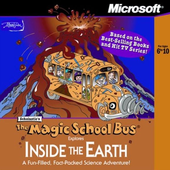 The Magic School Bus Explores Inside the Earth (Jewel Case) [Old Version] - Picture 1 of 1